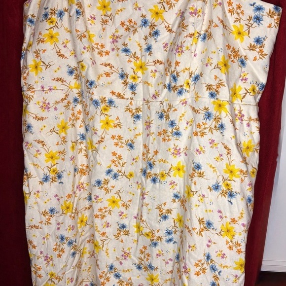 Old Navy Cream 3X Dress - Picture 2 of 8